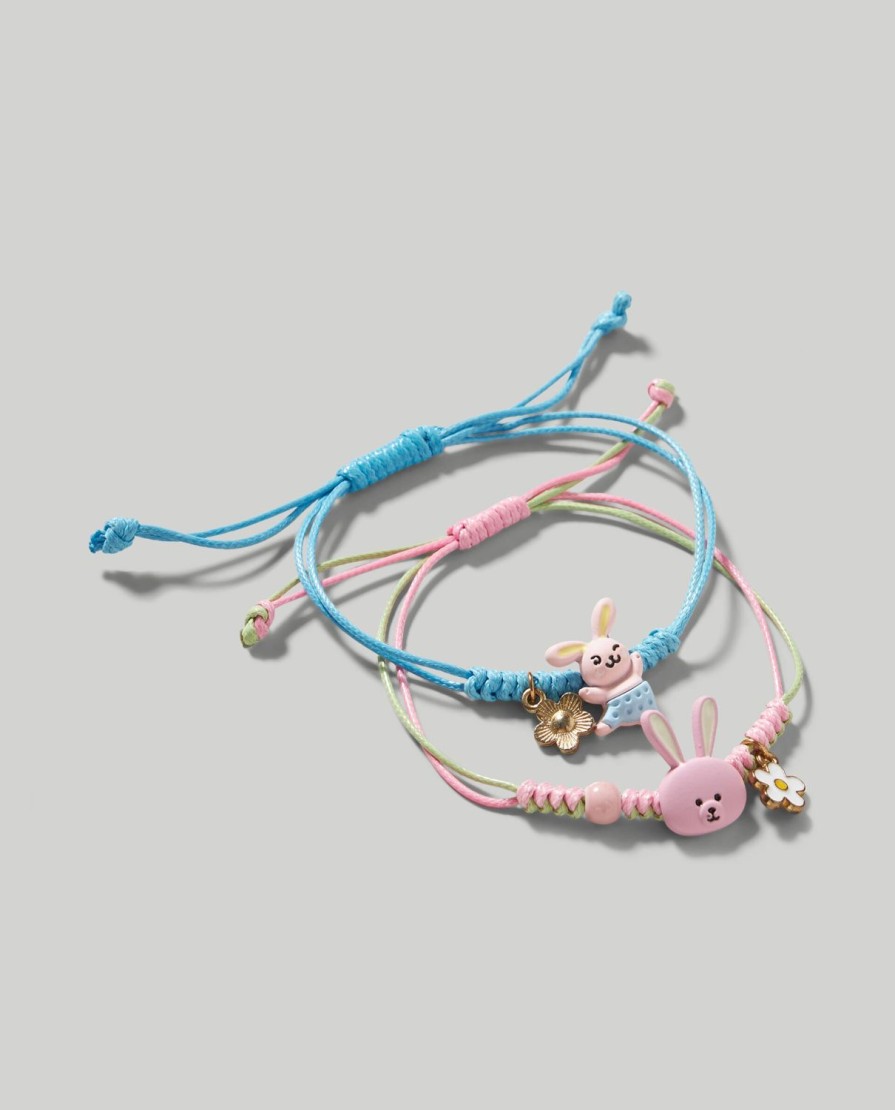 Bambini Blukids Accessori | Set 2 Braccialetti Coniglietti