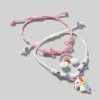 Bambini Blukids Accessori | Set 2 Braccialetti Unicorno