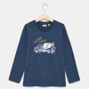 Bambini Blukids Magliette | Maglietta Con Applicazioni In Jersey Di Puro Cotone Bambino