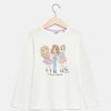 Bambini Blukids Magliette | Maglietta Con Stampa In Puro Cotone Bambina