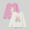 Bambini Blukids Magliette | Pack 2 T-Shirt In Puro Cotone Bambina