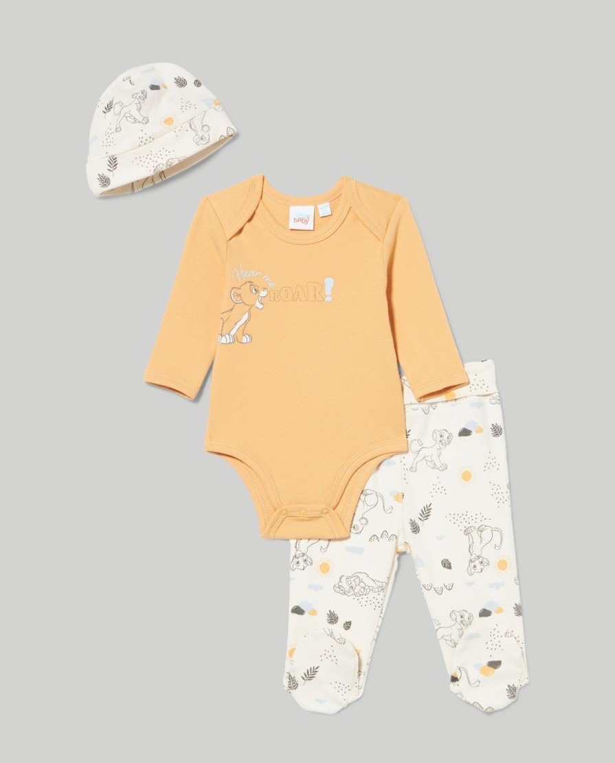 Nascita Blukids Completini | Set 3 Pezzi In Puro Cotone