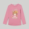 Bambini Blukids Magliette | T-Shirt Con Stampa Glitter Bambina