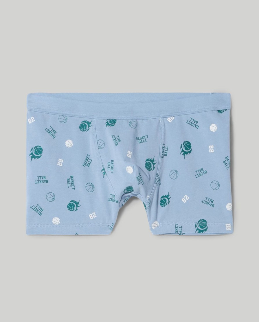 Ragazzi Blukids Slip E Boxer | Pack 5 Boxer In Cotone Stretch Ragazzo