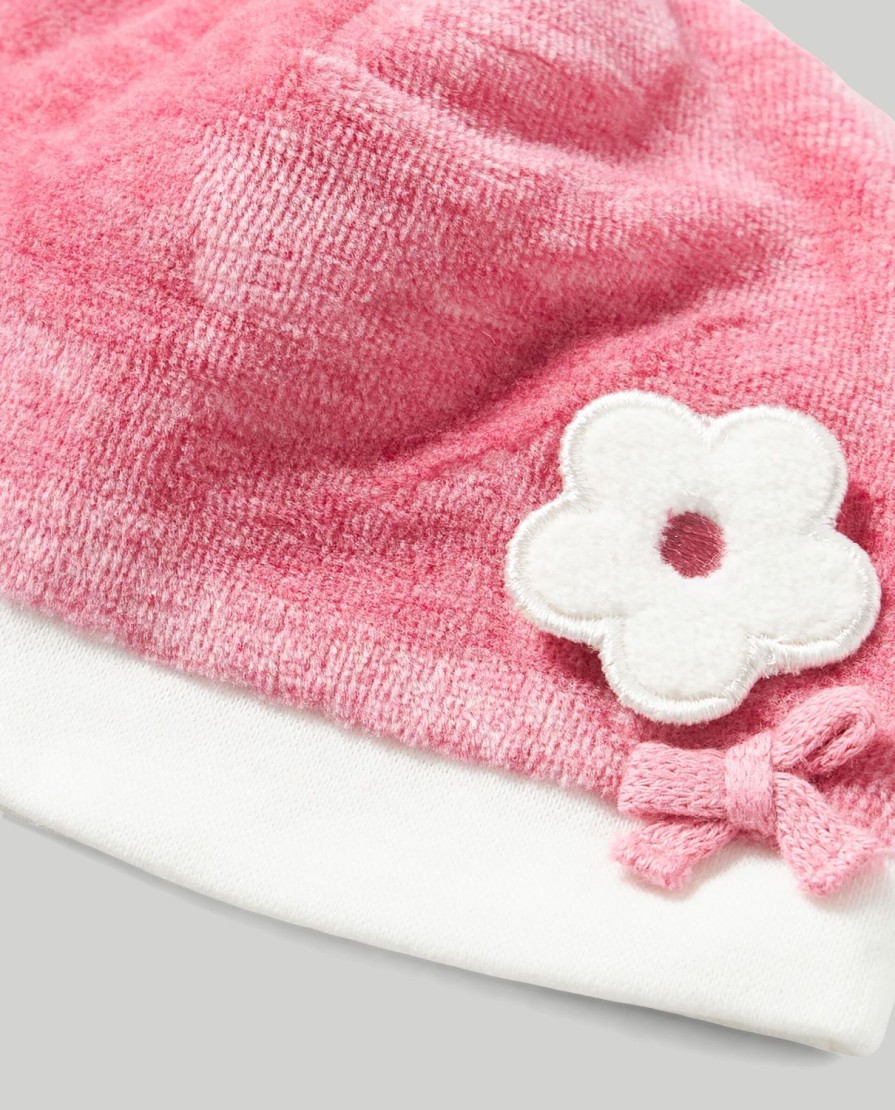 Nascita Blukids Accessori | Berretto In Ciniglia Neonata