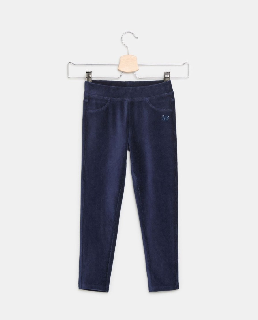 Bambini Blukids Jeans E Pantaloni | Pantaloni In Velluto Costine Bambina