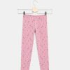 Bambini Blukids Leggings | Leggings Con Stampa All Over In Cotone Elasticizzato Bambina