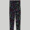 Ragazzi Blukids Jeans E Pantaloni | Leggings In Felpa Di Cotone Elasticizzato Ragazza