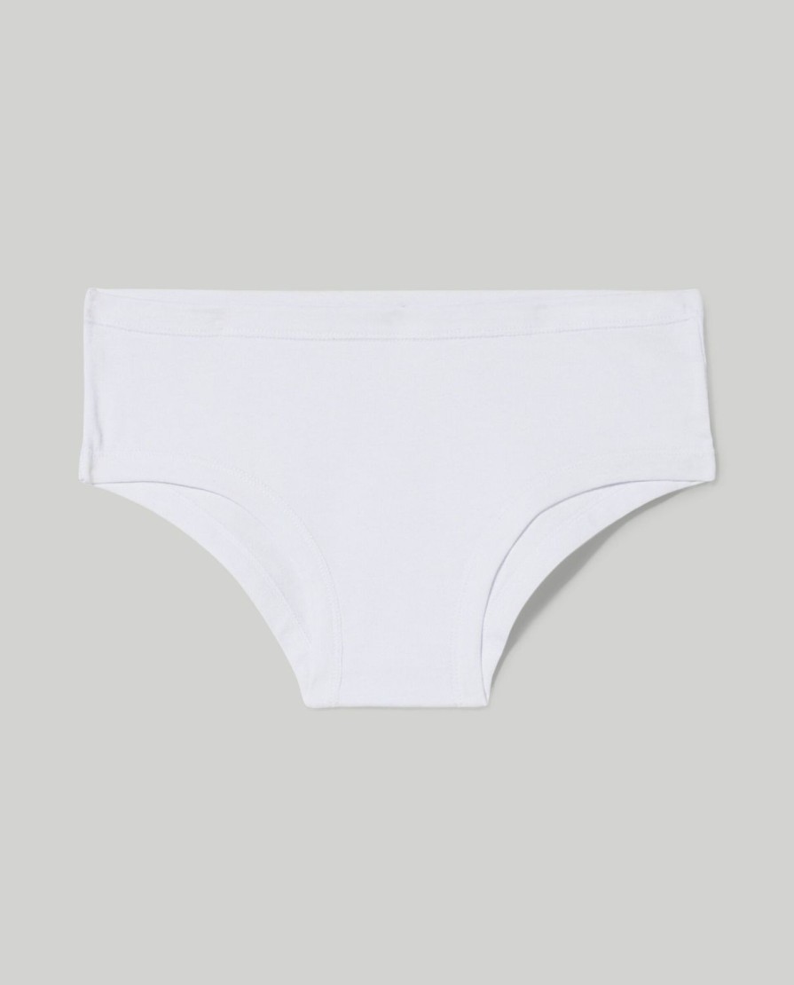 Ragazzi Blukids Slip E Coulotte | Pack 3 Slip In Cotone Elasticizzato Ragazza