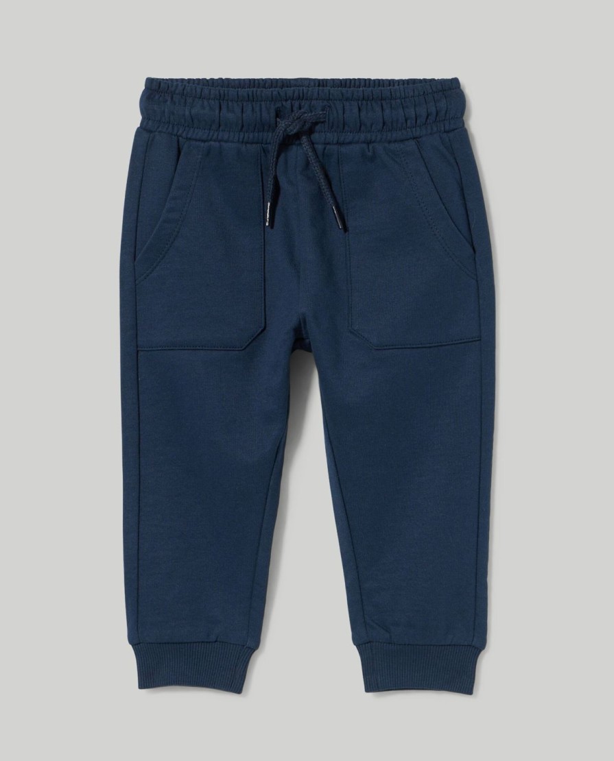 Neonato 9-36 Mesi Blukids Pantaloni E Jeans | Joggers In Cotone Neonato