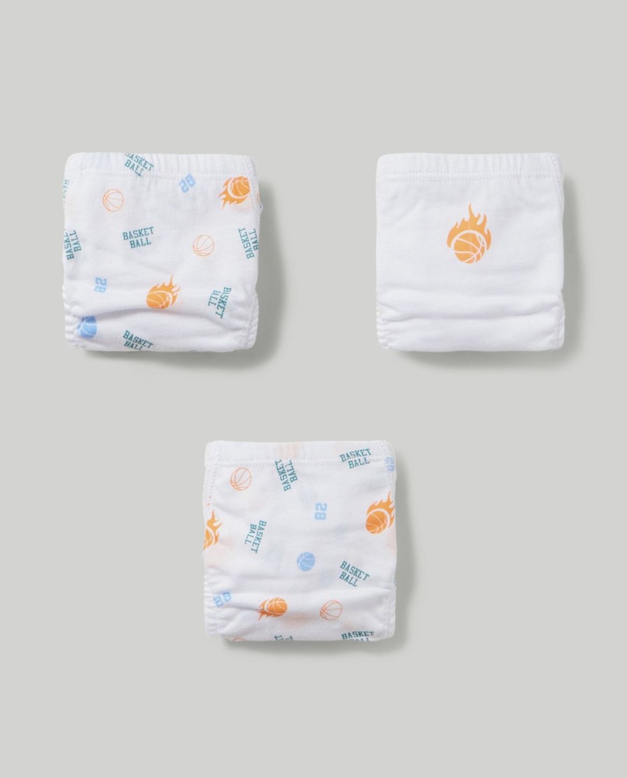 Bambini Blukids Slip E Boxer | Pack 3 Slip In Puro Cotone Bambino