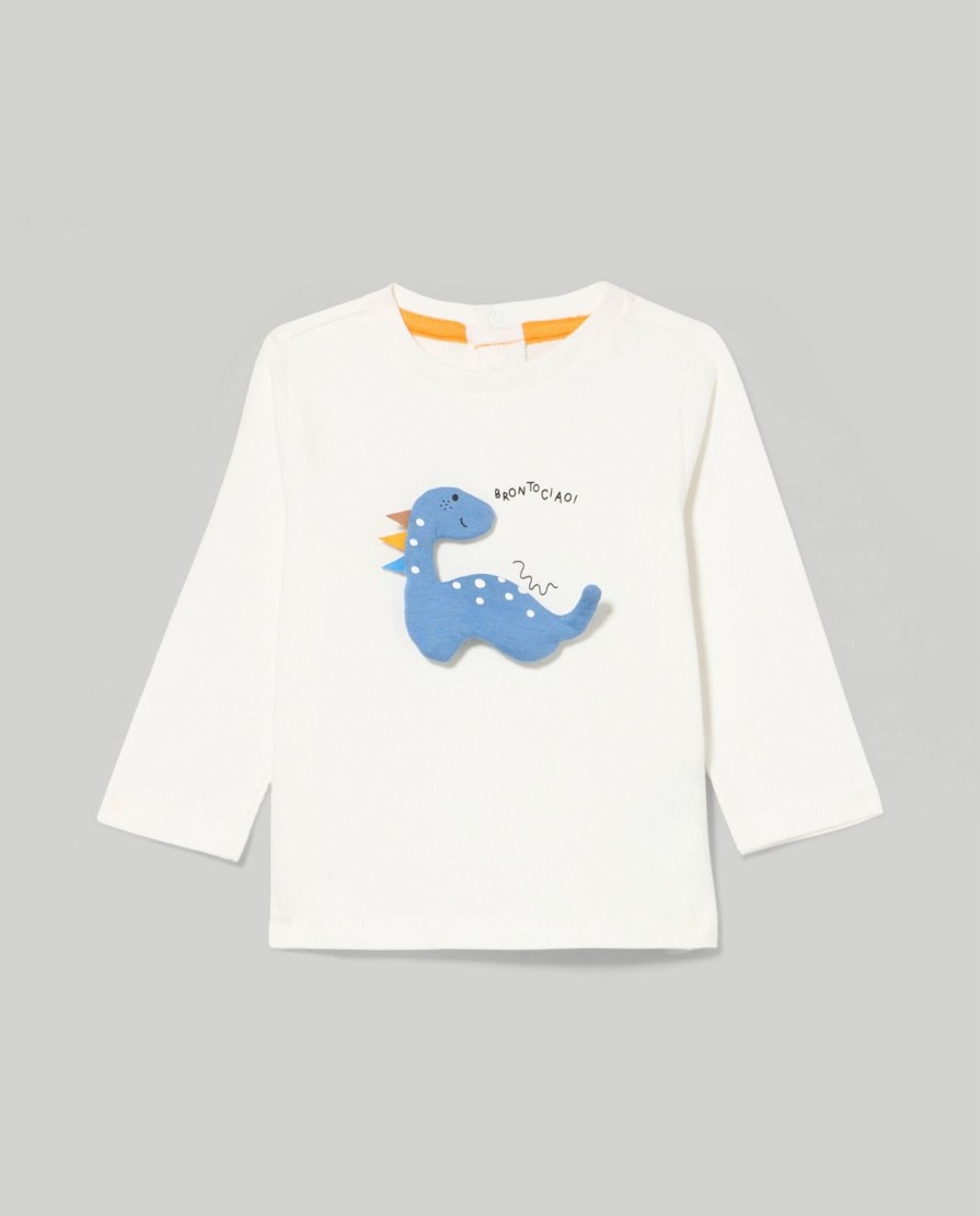 Neonato 9-36 Mesi Blukids Magliette | T-Shirt In Jersey Di Puro Cotone Neonato