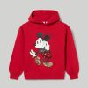 Ragazzi Blukids Disney | Felpa Garzata Con Cappuccio