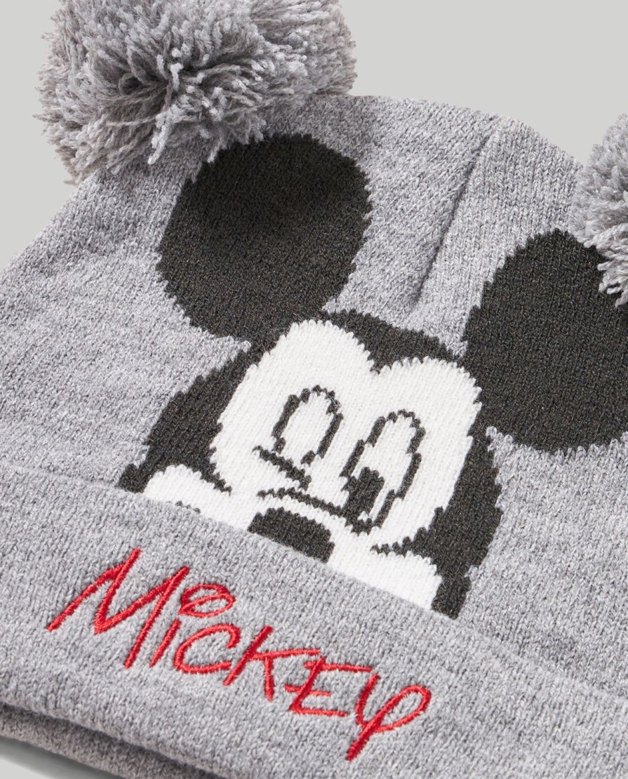 Neonato 9-36 Mesi Blukids Disney | Berretto Tricot Con Pon-Pon Neonato