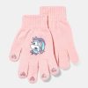 Bambini Blukids Accessori | Guanti In Tricot Unicorno