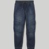 Ragazzi Blukids Jeans E Pantaloni | Denim In Tessuto Stretch Ragazzo