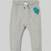 Neonato 9-36 Mesi Blukids Pantaloni E Jeans | Jogger In Cotone Melange Neonato