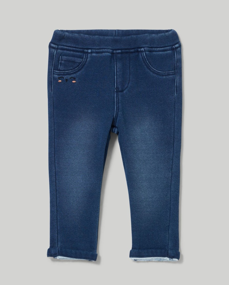 Neonata 9-36 Mesi Blukids Pantaloni E Jeans | Pantaloni In Denim Neonata