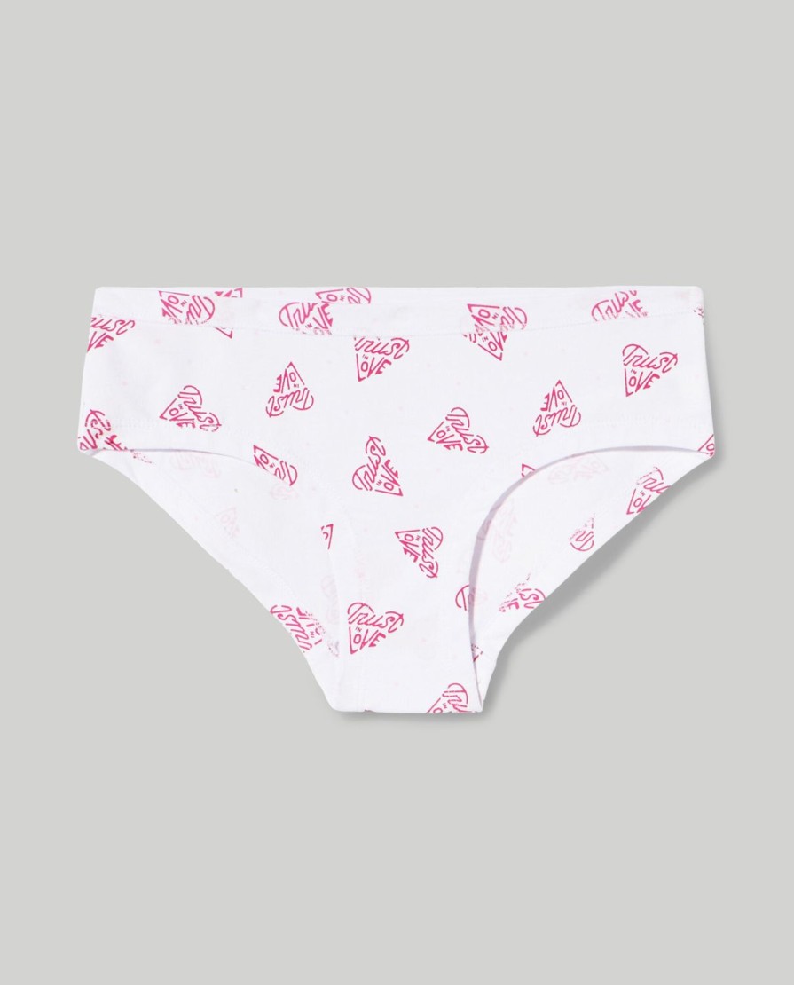 Ragazzi Blukids Slip E Coulotte | Pack 3 Slip Vita In Cotone Ragazza