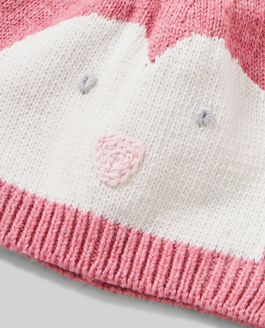 Nascita Blukids Accessori | Berretto In Tricot Di Puro Cotone