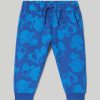 Neonato 9-36 Mesi Blukids Pantaloni E Jeans | Joggers In Felpa Di Puro Cotone Stampato Neonato