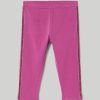 Neonata 9-36 Mesi Blukids Pantaloni E Jeans | Leggings In Cotone Elasticizzato Con Glitter Neonata