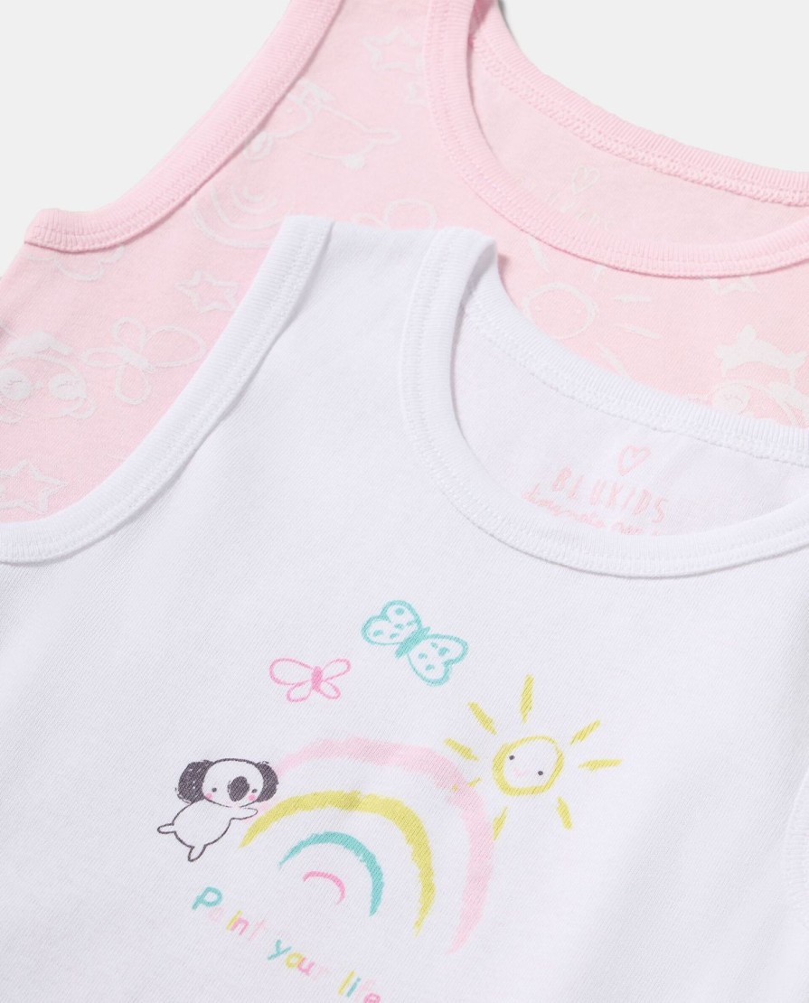 Nascita Blukids Body | Pack 2 Body Senza Maniche Neonata