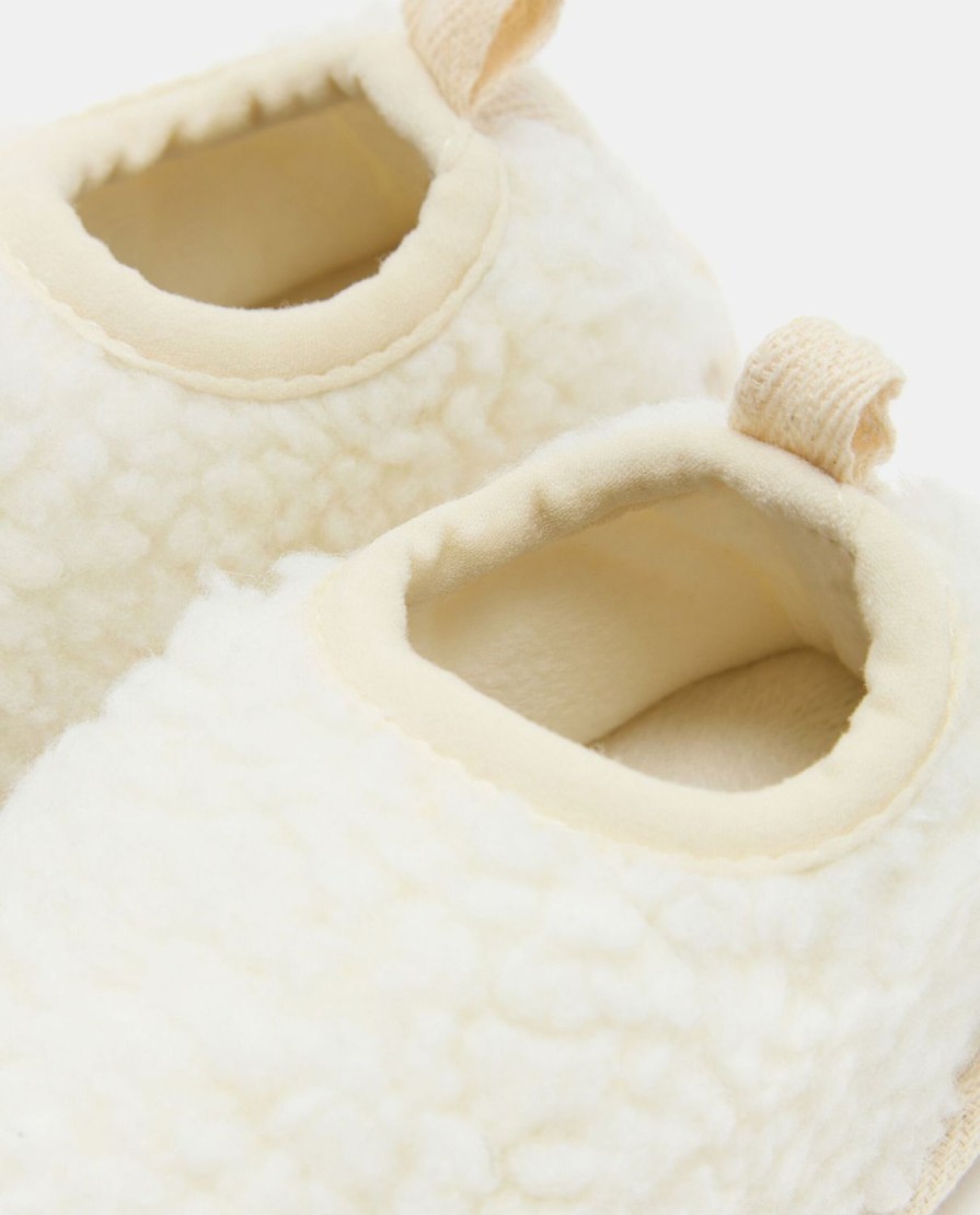 Neonata 9-36 Mesi Blukids Scarpe | Pantofola In Sherpa Neonati