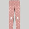 Bambini Blukids Leggings | Leggings In Pelliccetta Leggera Bambina