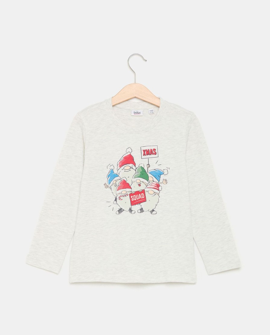 Bambini Blukids Magliette | T-Shirt In Jersey Di Puro Cotone Bambino