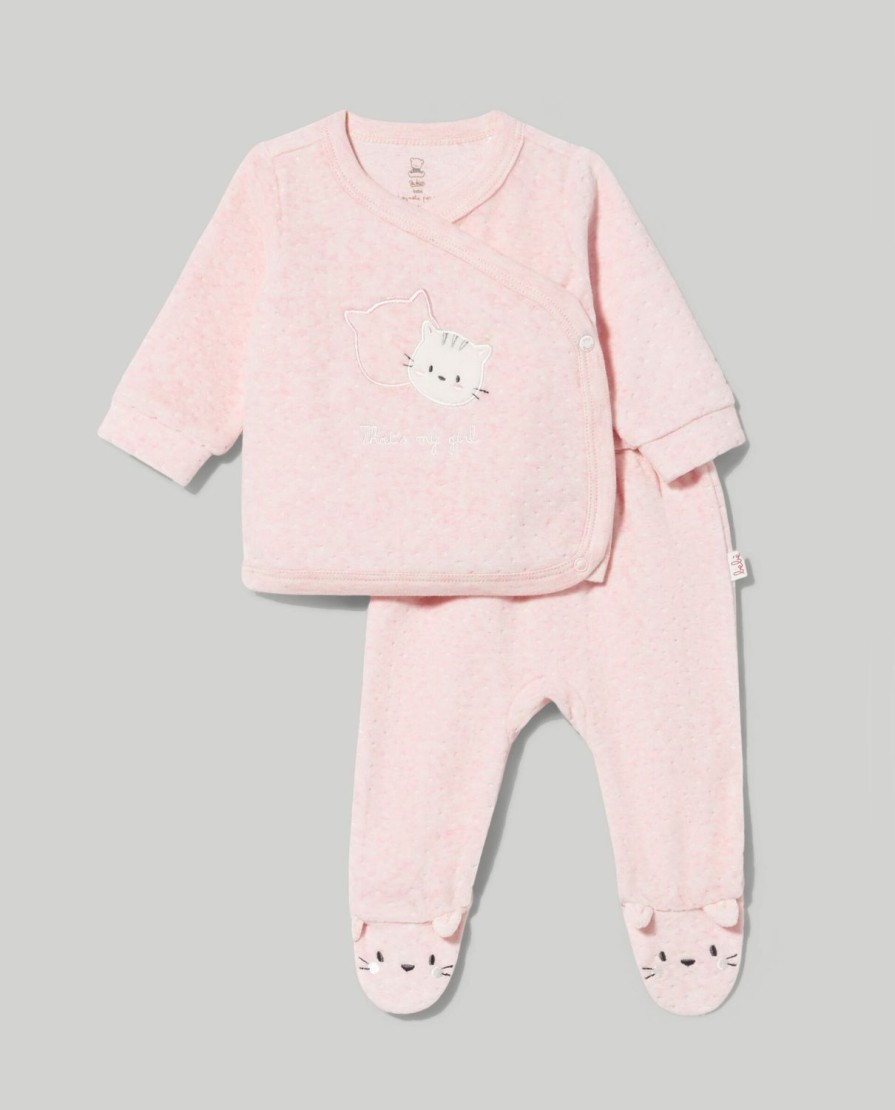 Nascita Blukids Completini | Set In Ciniglia Neonata