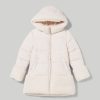 Bambini Blukids Cappotti | Giubbino Imbottito In Ovatta Riciclata Con Cappuccio Bambina