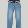 Bambini Blukids Jeans E Pantaloni | Joggers In Denim Bambino