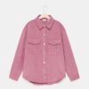 Ragazzi Blukids Camicie | Camicia Oversize In Velluto A Coste Ragazza