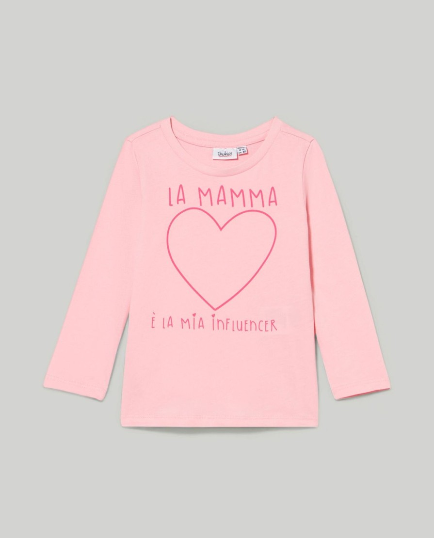 Neonata 9-36 Mesi Blukids Magliette | T-Shirt In Puro Cotone A Maniche Lunghe Neonata