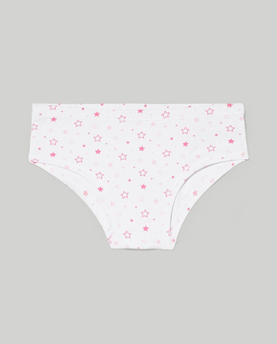 Bambini Blukids Slip E Coulotte | Slip Con Vita In Cotone Bambina