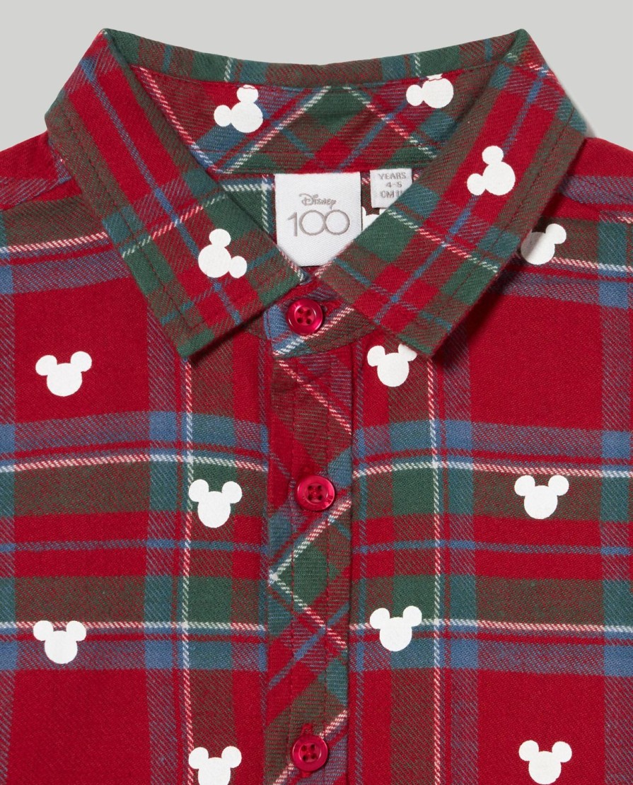 Bambini Blukids Camicie | Camicia In Flanella Di Puro Cotone Bambino