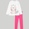 Bambini Blukids Set Bambina | Jogging Set In Cotone Elasticizzato Bambina