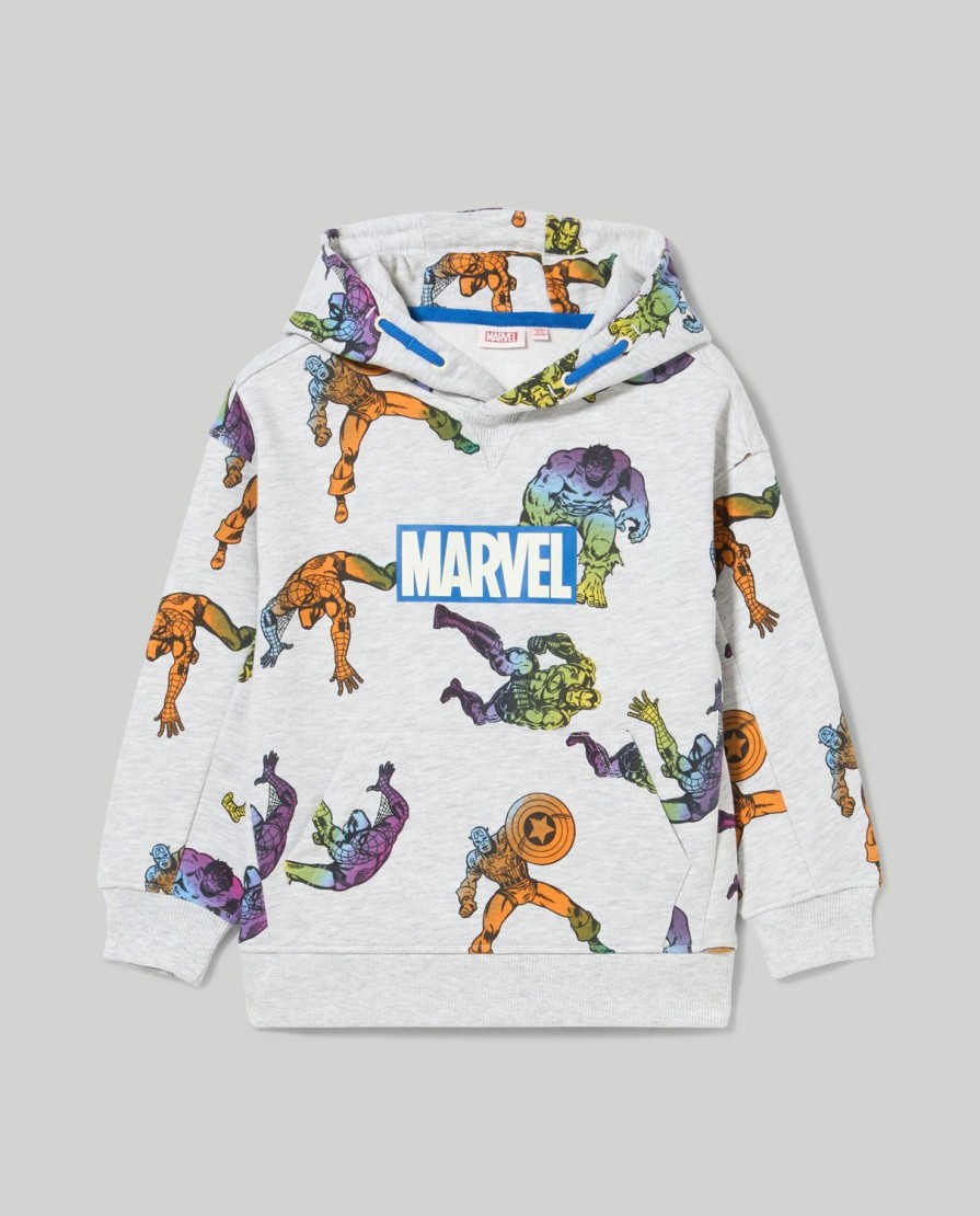 Bambini Blukids Felpe | Felpa Marvel Con Cappuccio Bambino