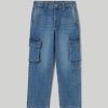 Bambini Blukids Jeans E Pantaloni | Jeans Cargo Bambino