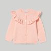 Neonata 9-36 Mesi Blukids Maglioncini | Cardigan Con Rouches Neonata