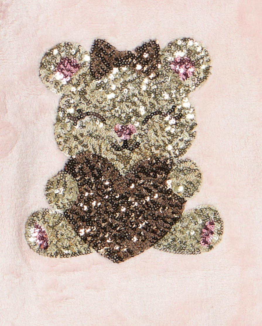 Bambini Blukids Felpe | Felpa In Pile Con Paillettes Bambina