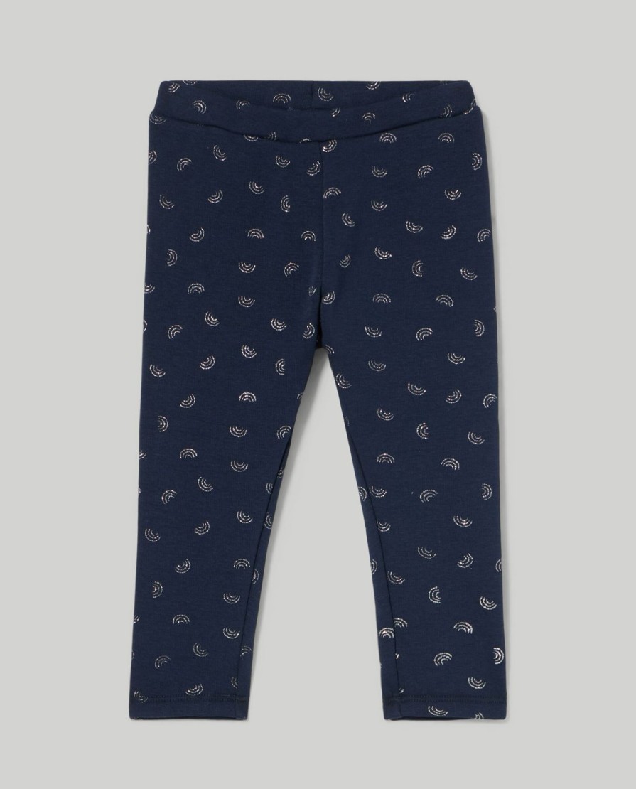 Neonata 9-36 Mesi Blukids Pantaloni E Jeans | Leggings Con Stampa Neonata