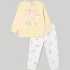 Neonata 9-36 Mesi Blukids Pigiami | Set Pigiama Lungo In Puro Cotone Neonata