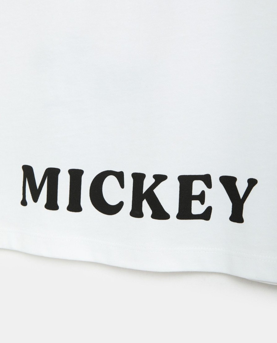 Ragazzi Blukids Magliette | T-Shirt Con Stampa Minnie E Mickey In Puro Cotone Bambina