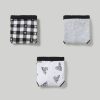 Ragazzi Blukids Slip E Coulotte | Pack 3 Slip In Cotone Elasticizzato Ragazza