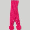 Bambini Blukids Accessori | Sciarpa Tricot Con Motivo A Trecce Con Perle