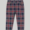 Neonata 9-36 Mesi Blukids Pantaloni E Jeans | Jeggings A Quadri Neonata