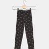 Bambini Blukids Jeans E Pantaloni | Leggings A Fantasia In Cotone Elasticizzato Bambina