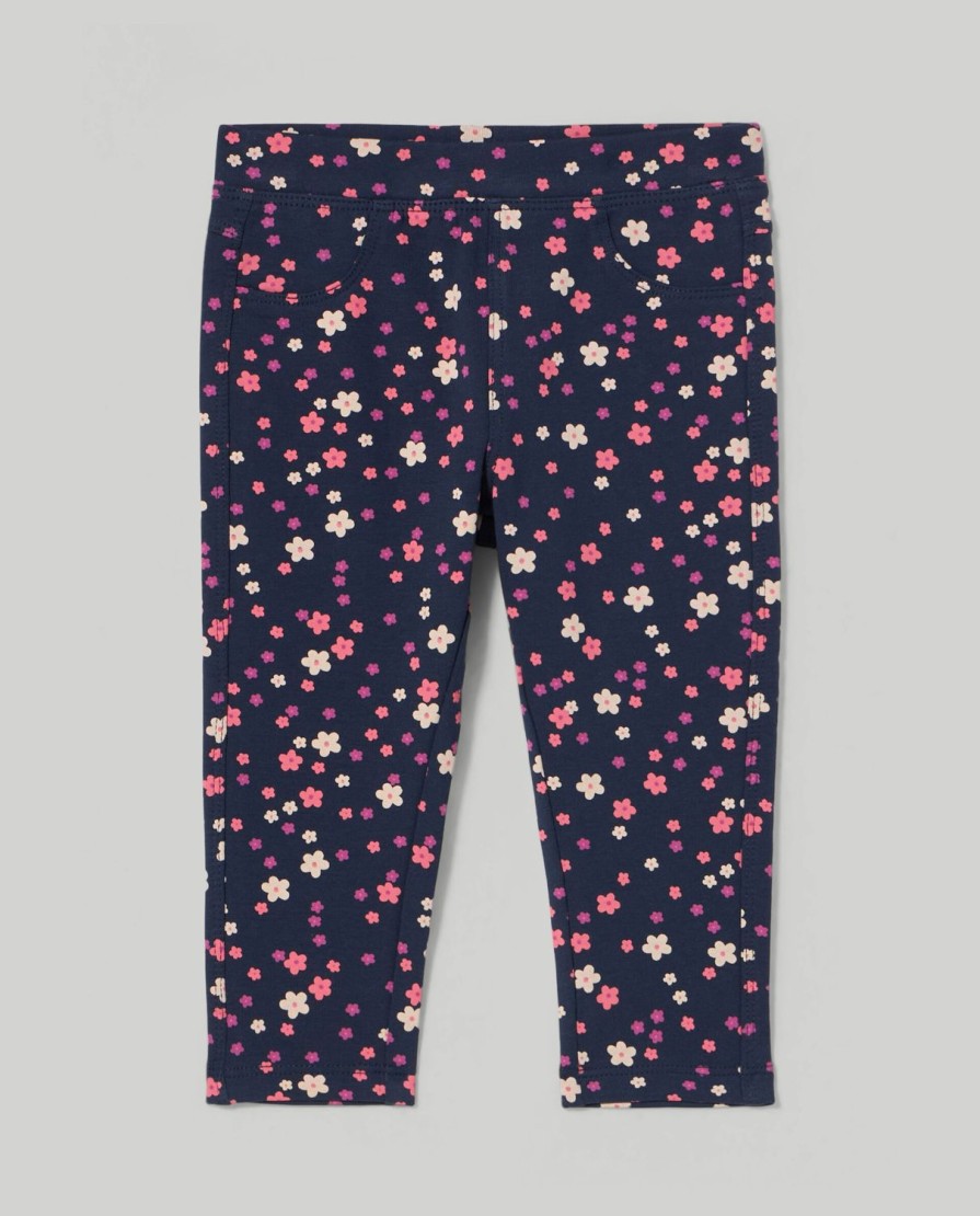 Neonata 9-36 Mesi Blukids Pantaloni E Jeans | Treggings In Cotone Stretch Neonata